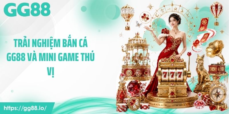Trải nghiệm bắn cá GG88 và mini game thú vị